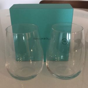 New Tiffany &Co wine glasses